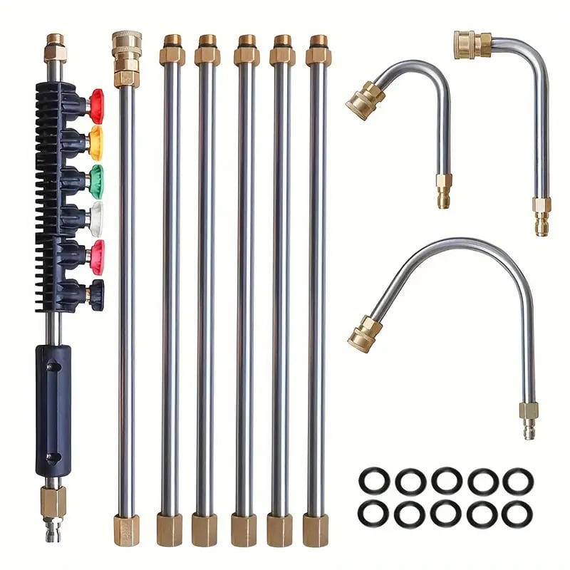 4000 PSI Telescoping High Pressure Washer Wand Set for G...