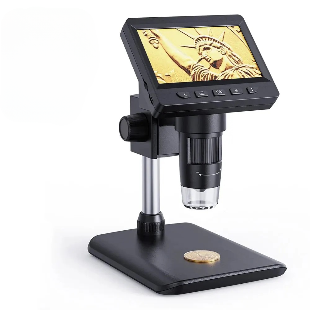 4.3 Inch Digital Soldering Microscope For Electronics Re...