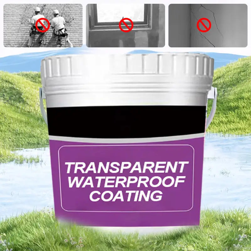 300g Transparent Waterproof Adhesive Exterior Walls Leak...