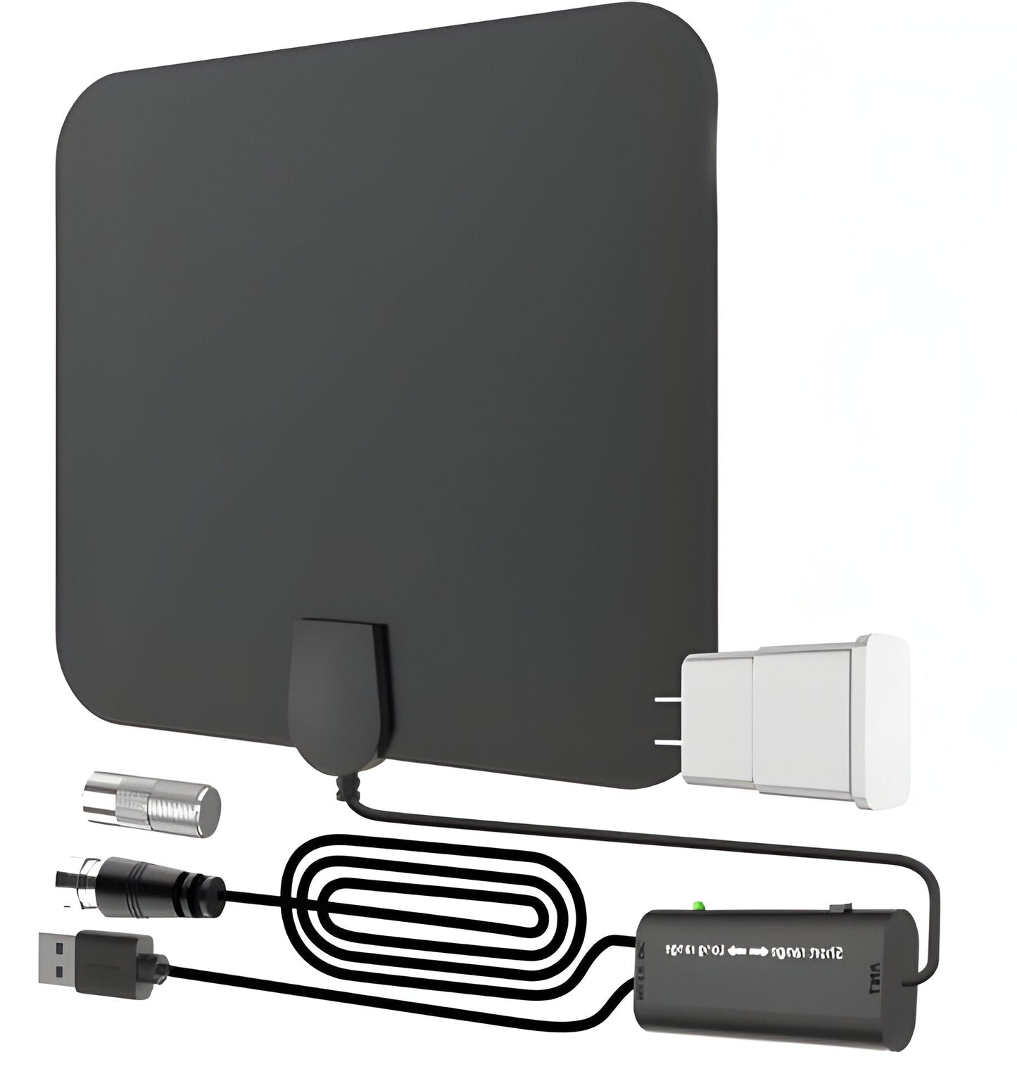 300 Miles Indoor Digital Amplified HDTV Antenna W/ Signa...