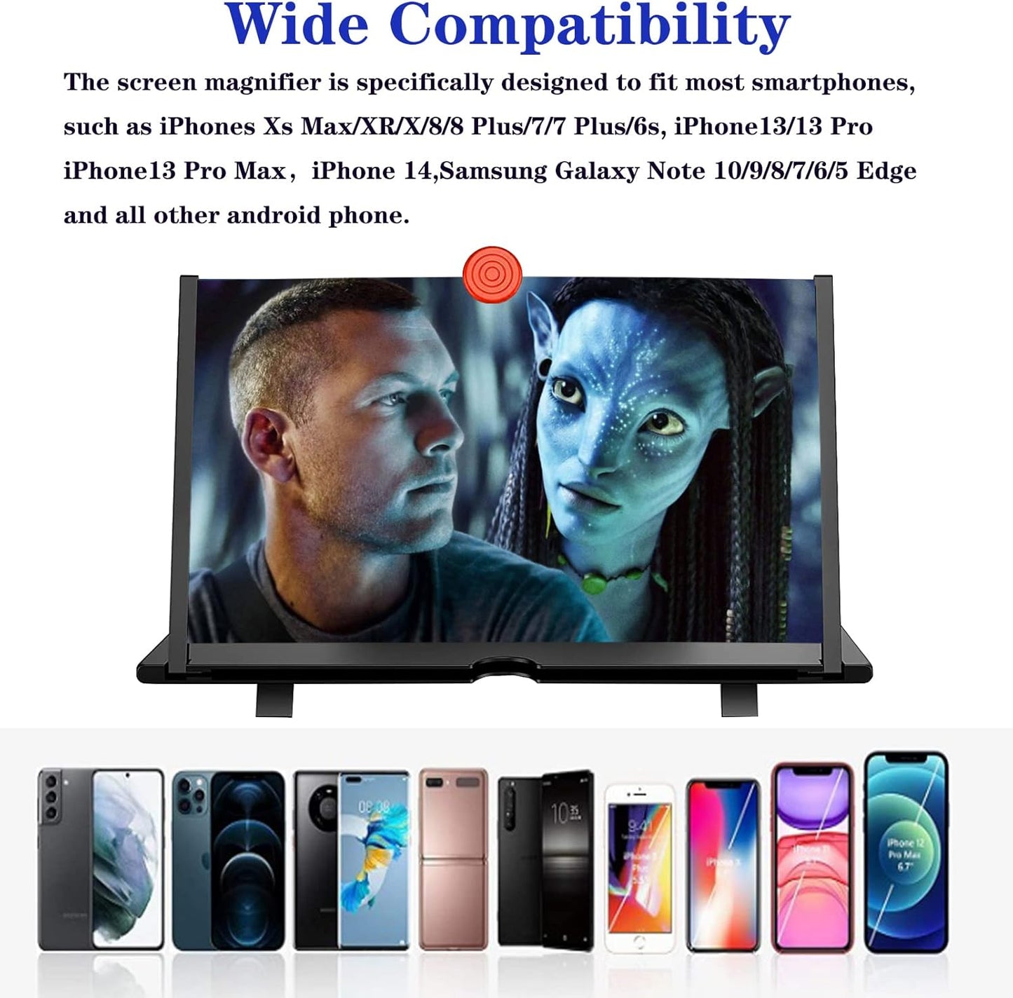 16 Inch Phone Screen Magnifier For Movies, Videos, And G...