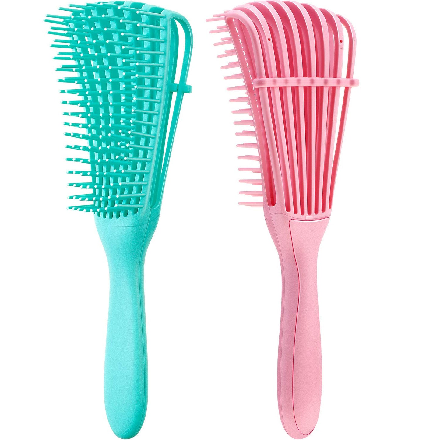 2 Pieces Detangling Brush for Afro America African Hair...