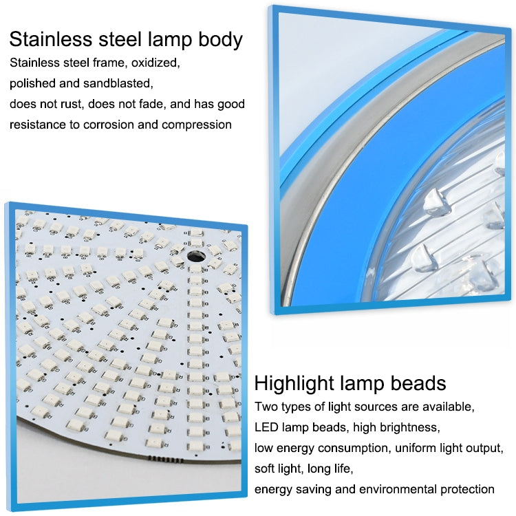 15W LED Stainless Steel Wall-Mounted Pool Light Landscap...