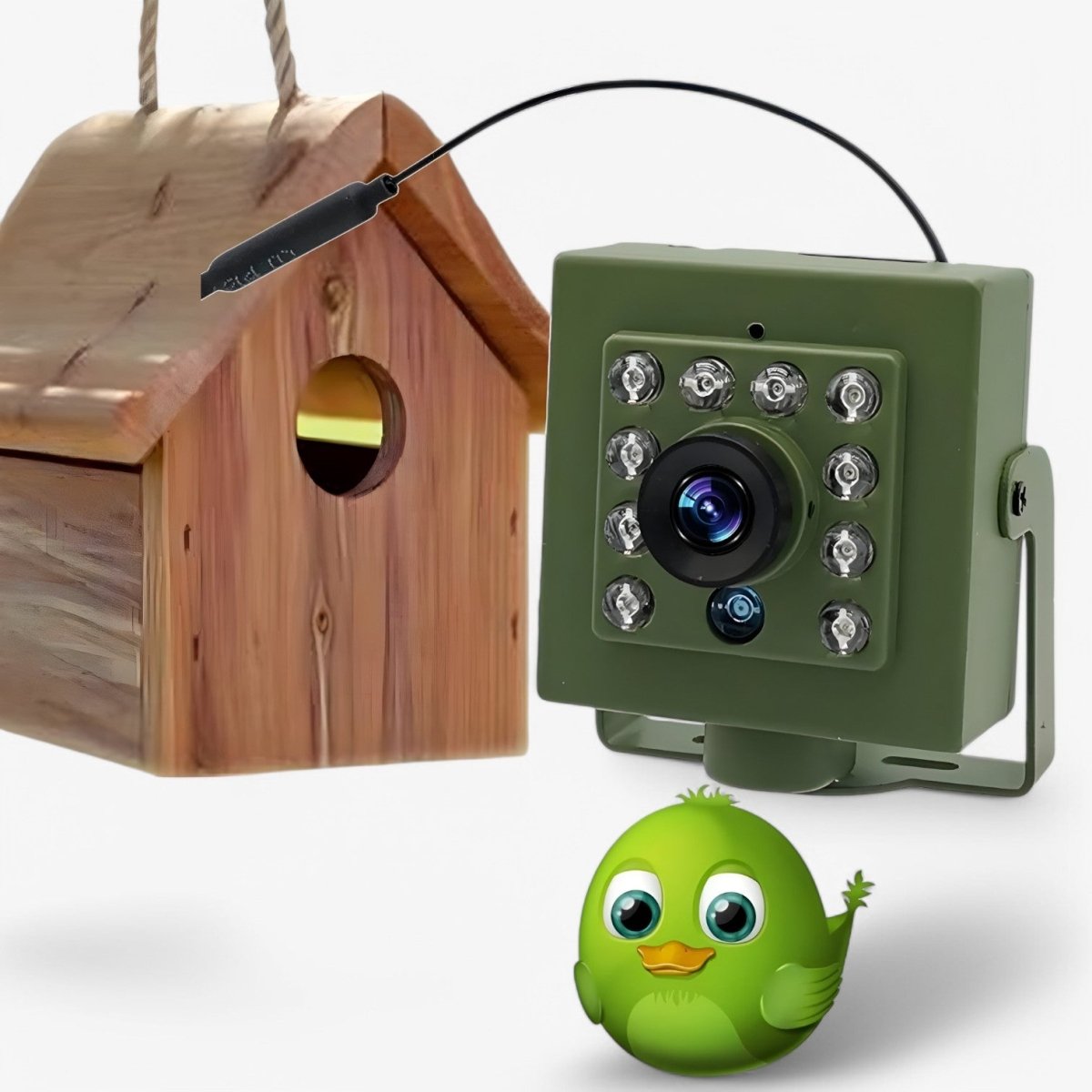 1080p HD weatherproof wildlife camera with night vision...