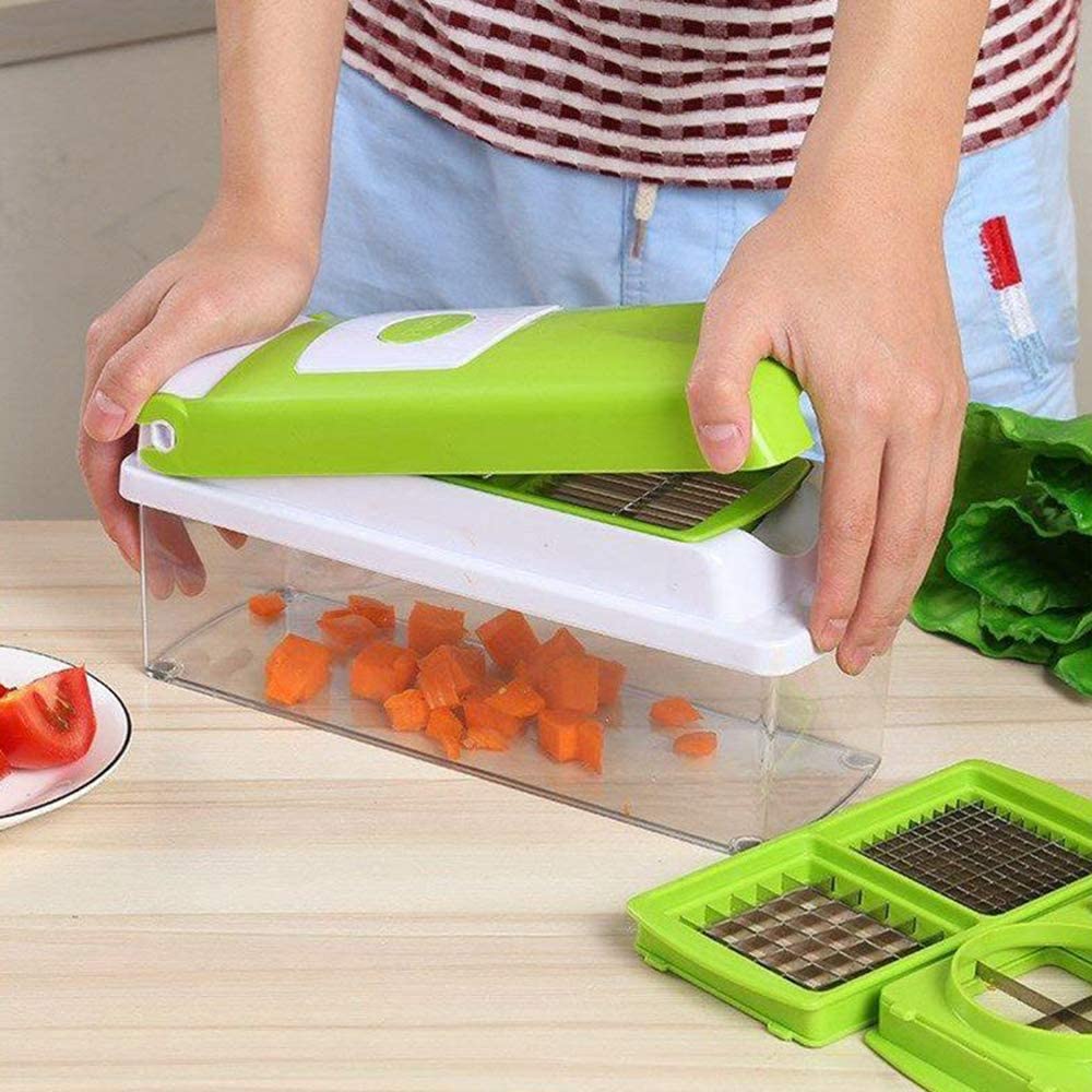 12-in-1 Multifunctional Vegetable Cutter - Quickly and S...