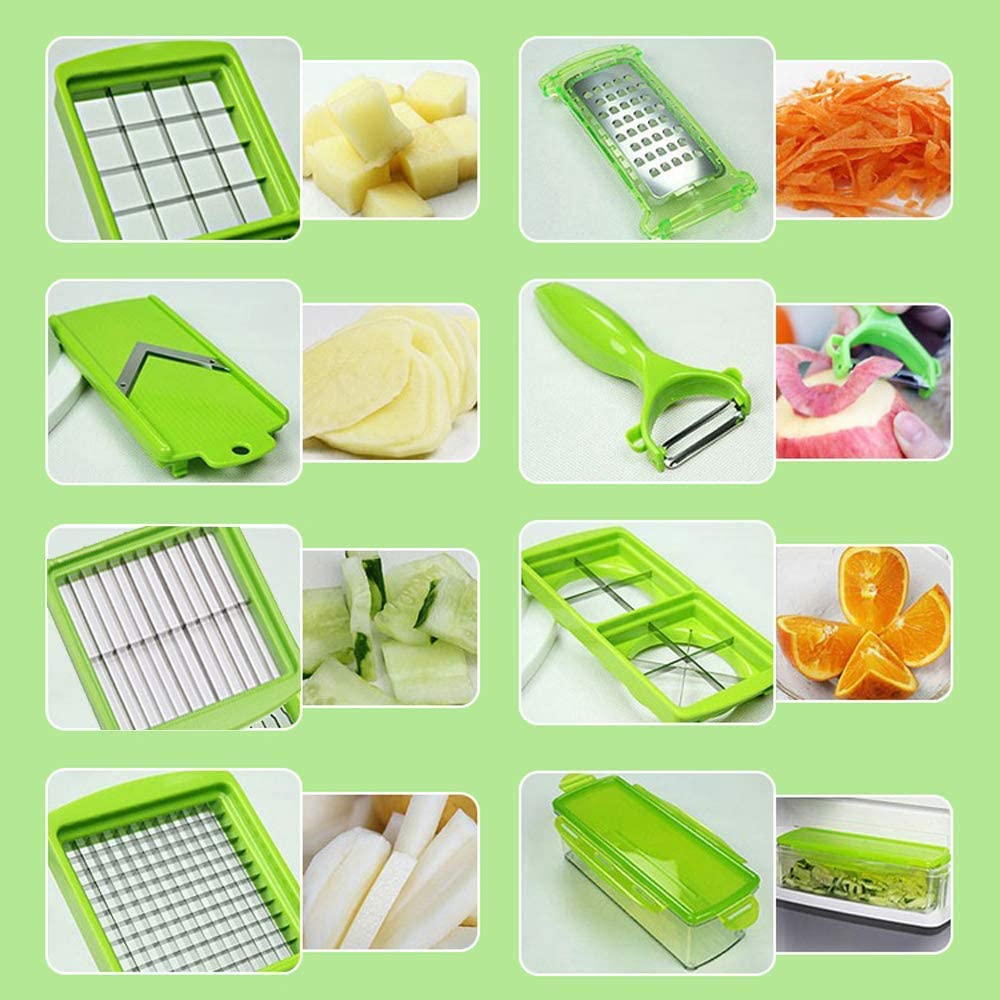 12-in-1 Multifunctional Vegetable Cutter - Quickly and S...