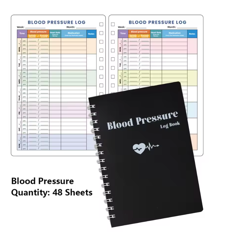 Blood Pressure Log Book