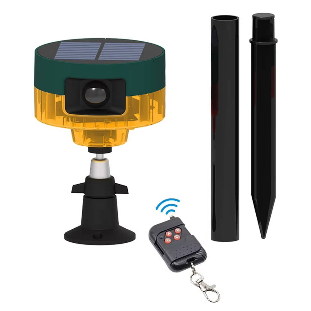 360 Degree Solar Repeller For Pigeon Bird Wild Boar Rabb...