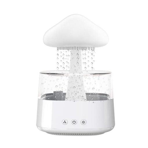 2-in-1 Desk Light Humidifier Rain Cloud Aromatherapy Ess...