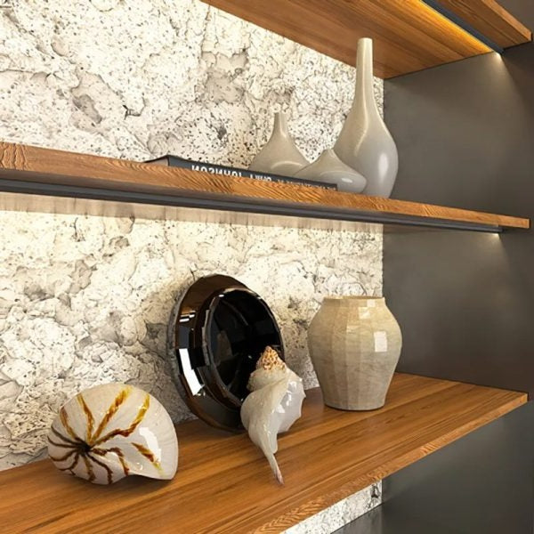 45 Degree LED Under Cabinet Lighting Bars Invisible Ultr...