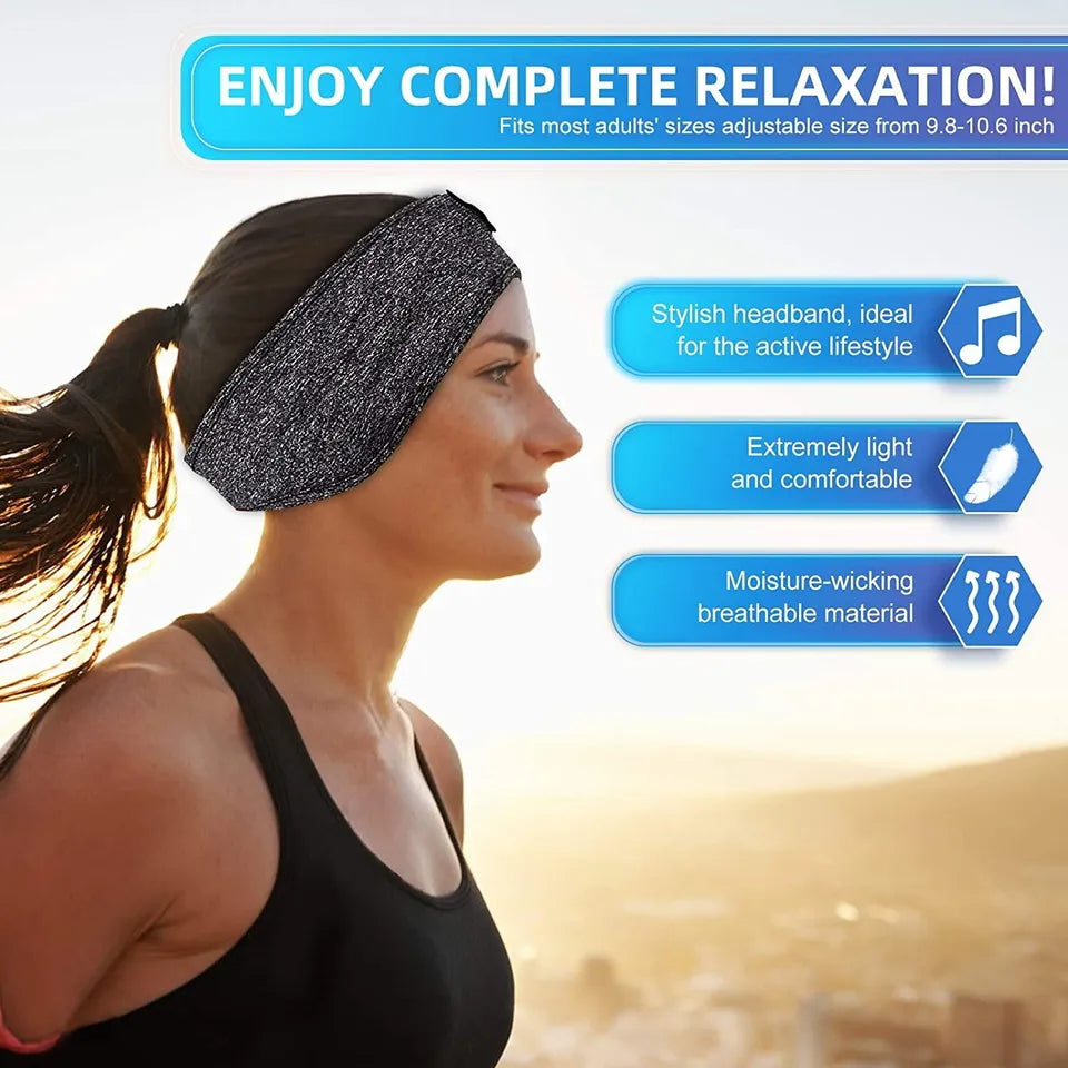 2-in-1 Wireless Sleeping Headphones, Sports Headband, fo...